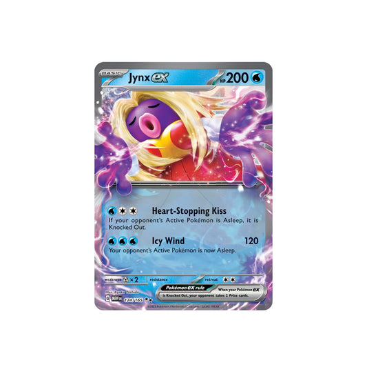 Pokémon Jynx Ex #124 (151) - NM/M