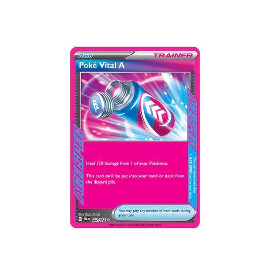 Pokémon Poké Vital A #062 (SFA) - NM/M