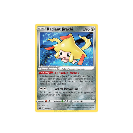 Pokémon Radiant Jirachi #120 - NM/M