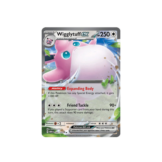 Pokémon Wigglytuff Ex #040 (151) - NM/M