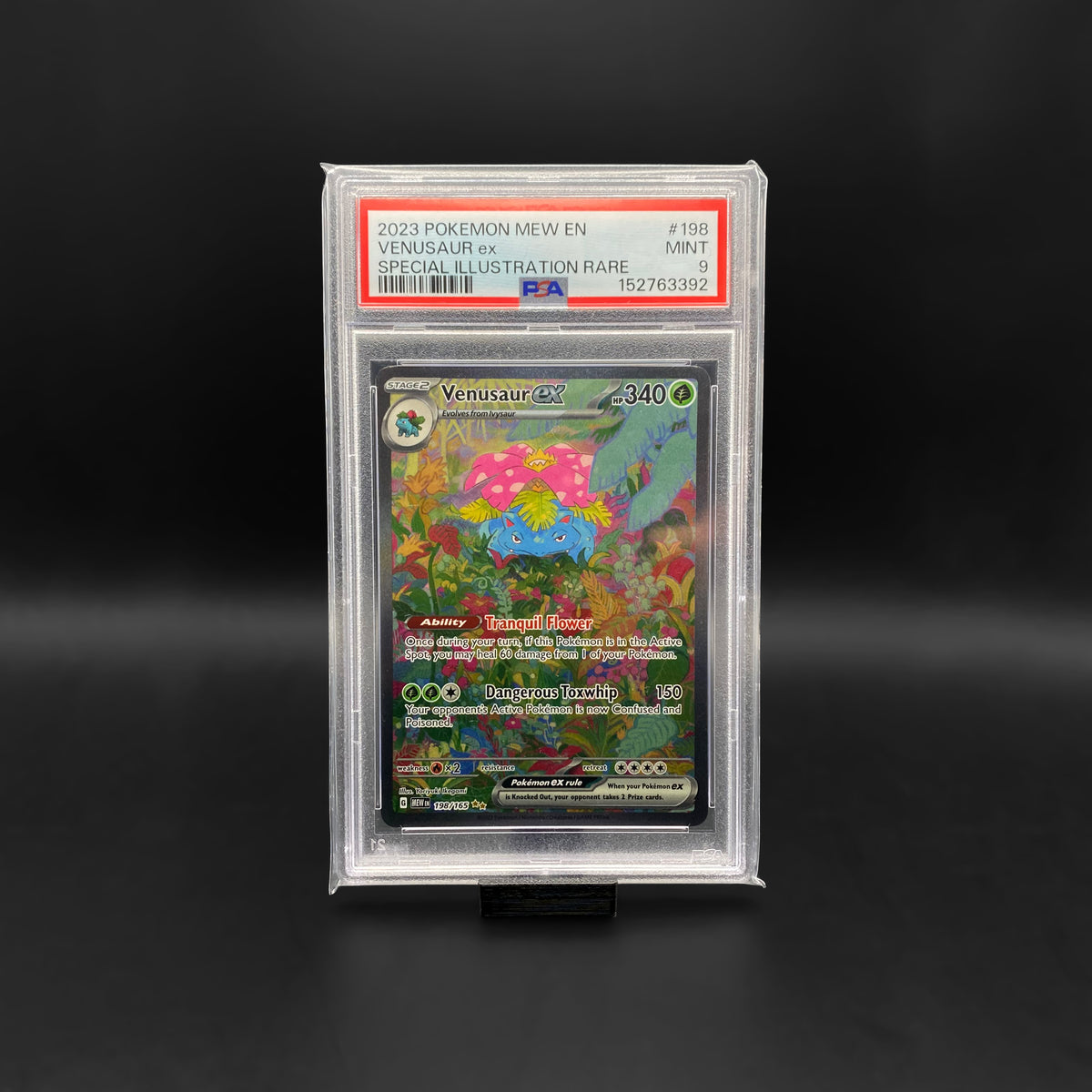PSA 9 / Venusaur ex #198