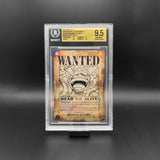 BGS 9.5 / Monkey.D.Luffy WANTED POSTER SP (OP05-119)