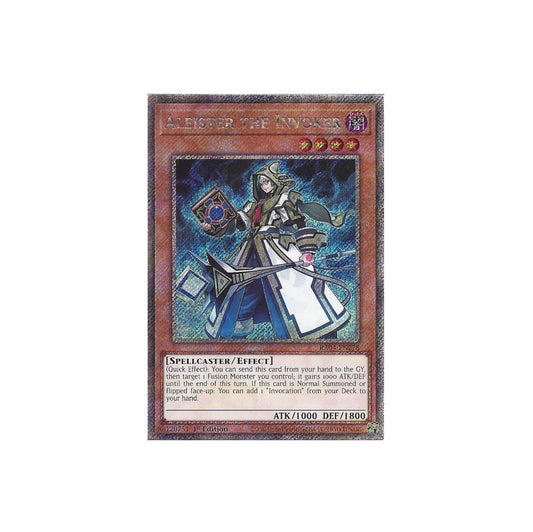 Yu-Gi-Oh! Aleister The Invoker (RA04-EN278) Platinum Secret Rare - NM/M