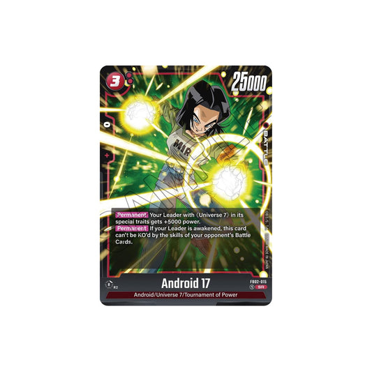 Dragon Ball Android 17 SR (FB02-015) - NM/M