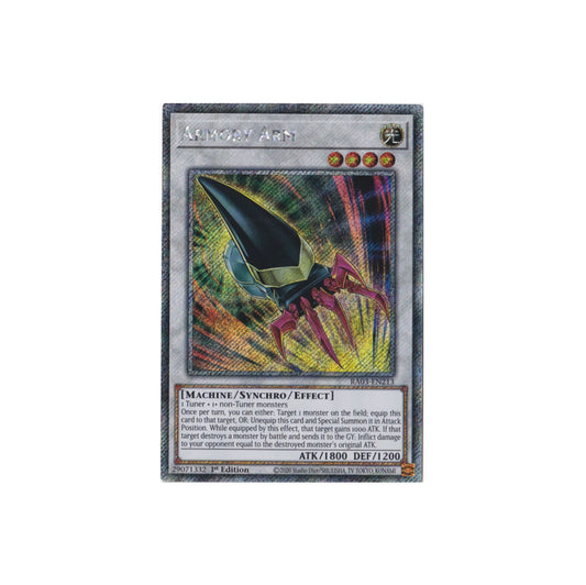 Yu-Gi-Oh! Armory Arm (RA03-EN213) Platinum Secret Rare - NM/M