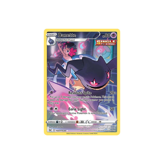 Pokémon Banette #TG07 - NM/M