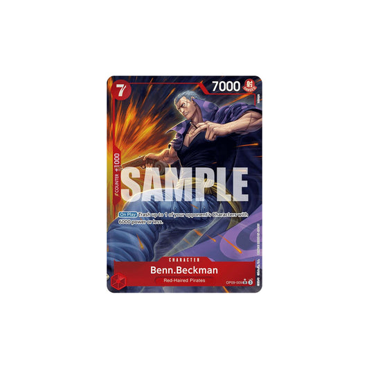 One Piece Benn.Beckman (OP09-009) - NM/M