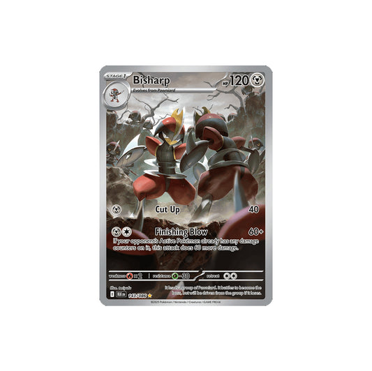 Pokémon Bisharp #143 (BLK) - NM/M