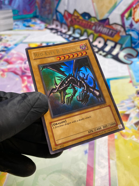 Yu-Gi-Oh! Red-Eyes B. Dragon (SDJ-001) - GOOD