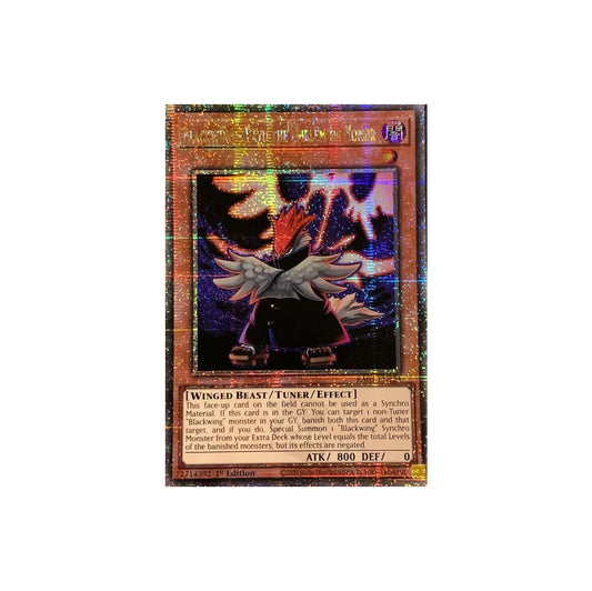 Yu-Gi-Oh! Blackwing - Vayu The Emblem of Honor (RA03-EN224) Platinum Secret Rare - NM/M