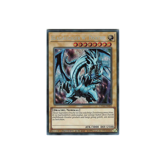 Yu-Gi-Oh! Blauäugiger W. Drache (CT14-DE002) - GOOD