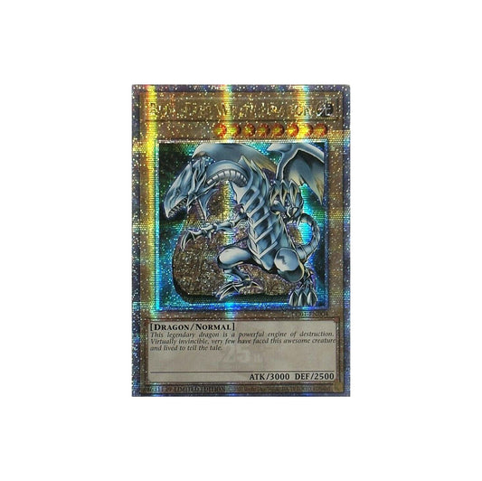 Yu-Gi-Oh! Blue-Eyes White Dragon (LC01-EN004) Quarter Century Secret Rare Limited Edition - NM