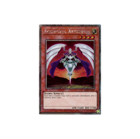 Yu-Gi-Oh! Bountiful Artemis (RA04-EN130) Platinum Secret Rare - NM/M