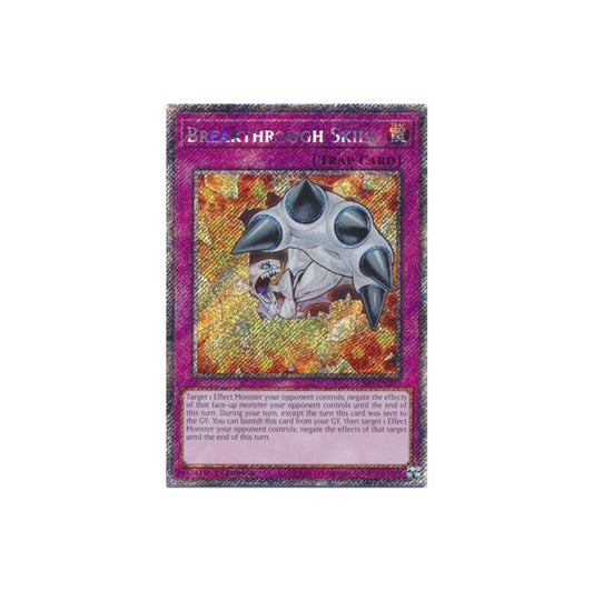 Yu-Gi-Oh! Breakthrough Skill (RA04-EN202) Quarter Century Secret Rare - NM/M