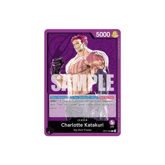 One Piece Charlotte Katakuri Leader (OP11-062) - NM/M