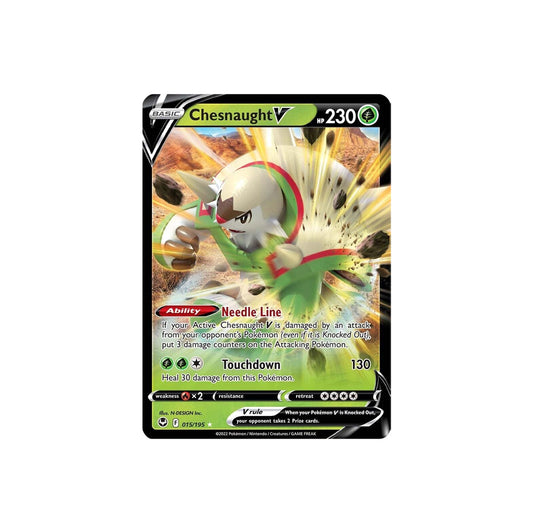 Pokémon Chesnaught V #015 - NM/M