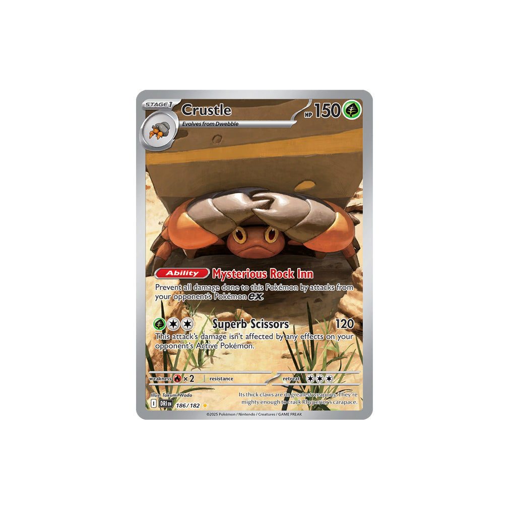 Pokémon Crustle #186 (DRI) - NM/M