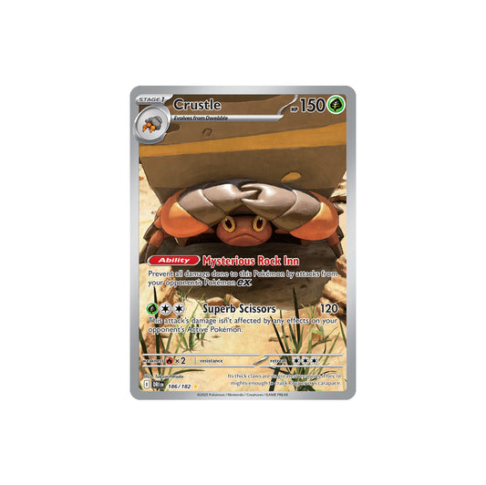 Pokémon Crustle #186 (DRI) - NM/M