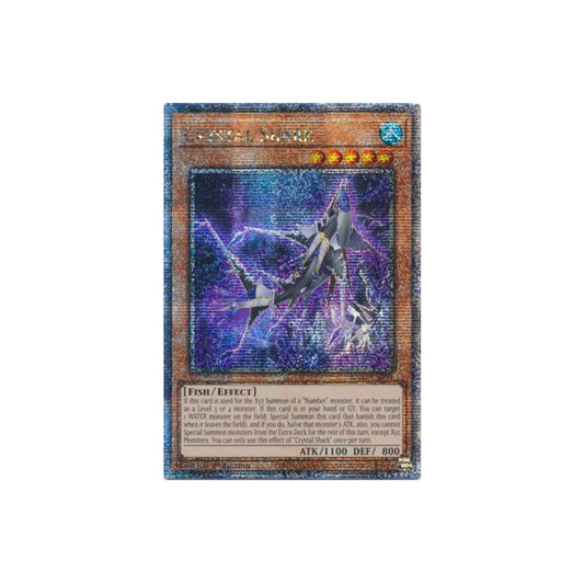 Yu-Gi-Oh! Crystal Shark (RA03-EN031) Quarter Century Secret Rare - NM/M