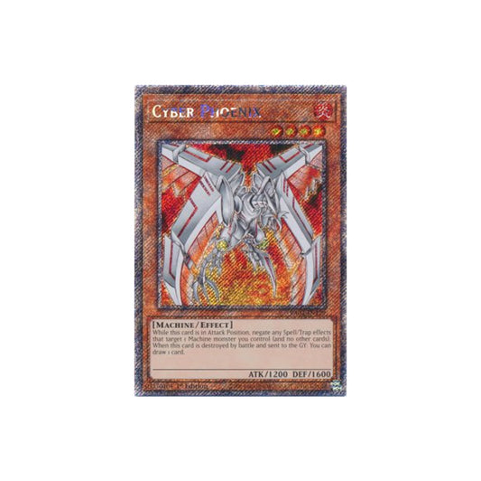 Yu-Gi-Oh! Cyber Phoenix (RA04-EN129) Platinum Secret Rare - NM/M