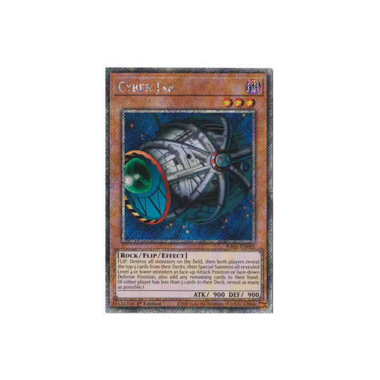 Yu-Gi-Oh! Cyber Jar (RA03-EN095) Platinum Secret Rare - NM/M