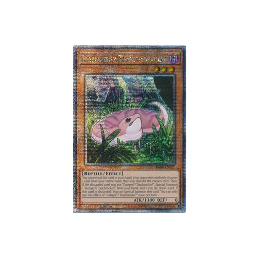 Yu-Gi-Oh! Danger!? Tsuchinoko? (RA04-EN027) Platinum Secret Rare - NM/M