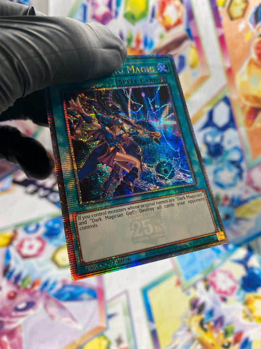 Yu-Gi-Oh! Dark Burning Magic (RA04-EN246) Quarter Century Secret Rare - NM/M