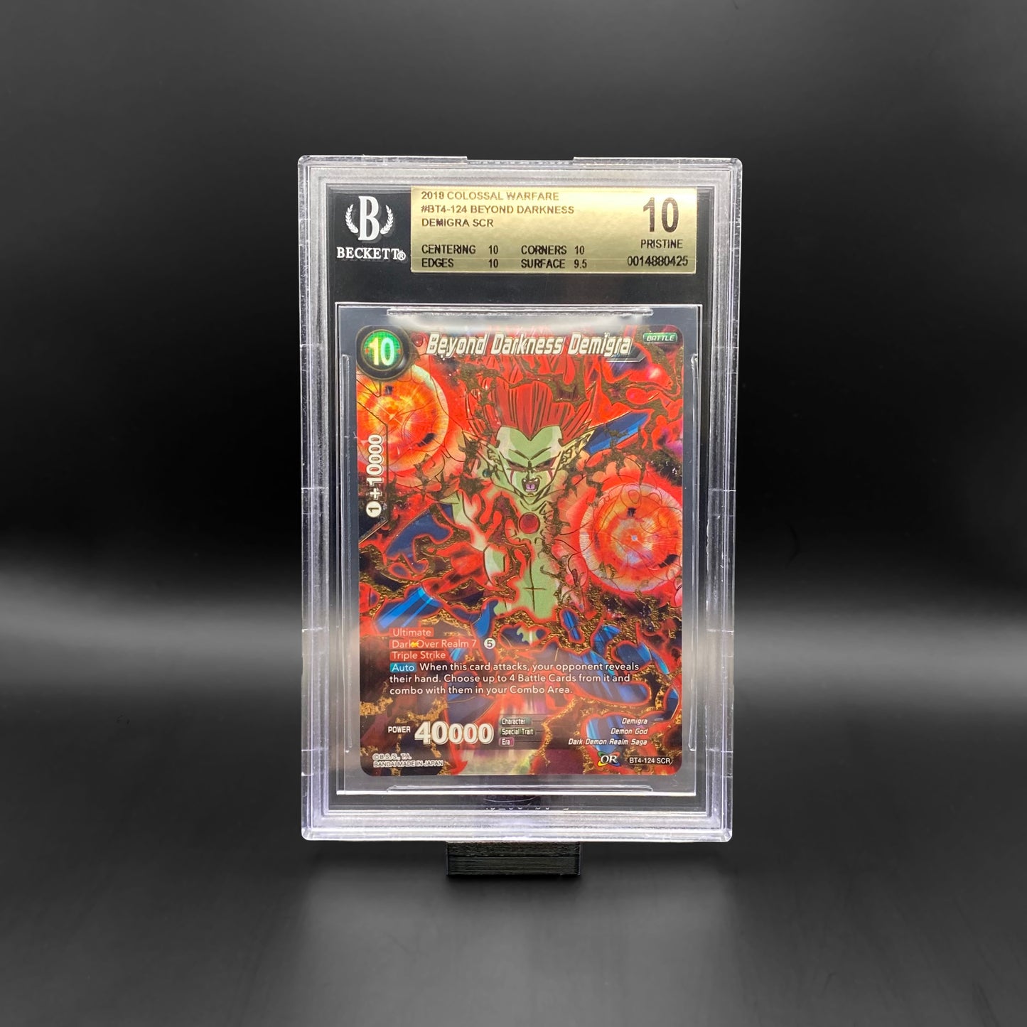 BGS 10 / Beyond Darkness Demigra #BT4-124 SCR