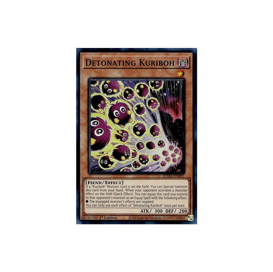 Yu-Gi-Oh! Detonating Kuriboh (SUDA-EN097) Secret Rare - NM/M