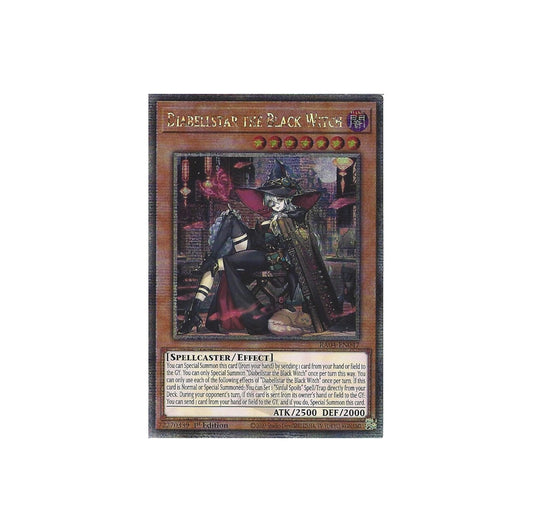 Yu-Gi-Oh! Diabellistar The Black Witch (RA04-EN047) Quarter Century Secret Rare - NM/M