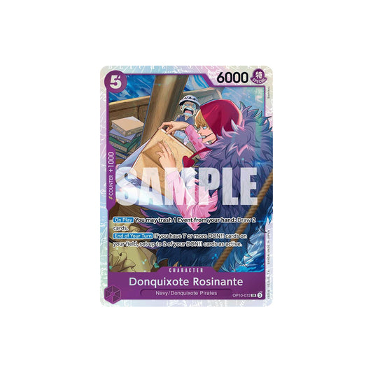 One Piece Donquixote Rosinante SR (OP10-072) - NM/M