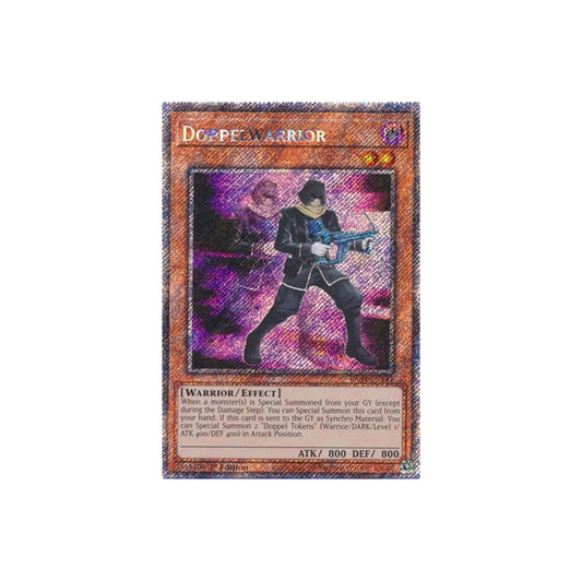 Yu-Gi-Oh! Doppelwarrior (RA04-EN147) Platinum Secret Rare - NM/M