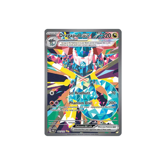 Pokémon Dragapult Ex #165 (PRE) - NM/M