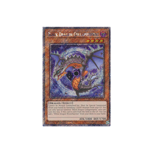 Yu-Gi-Oh! Black Dragon Collapserpent (RA04-EN204) Platinum Secret Rare - NM/M