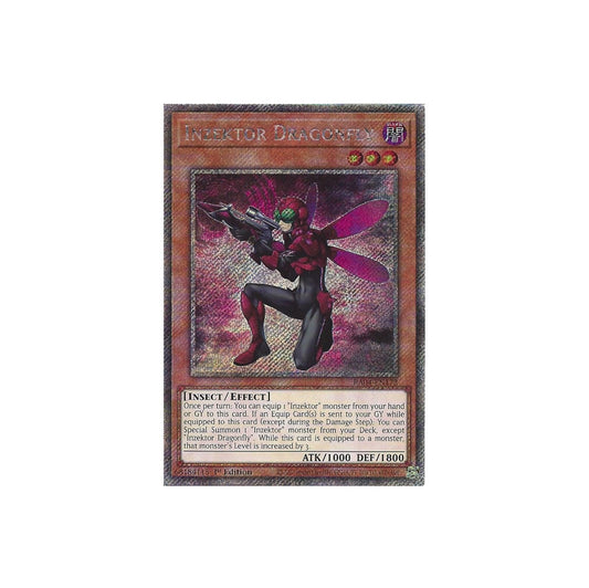 Yu-Gi-Oh! Inzektor Dragonfly (RA04-EN172) Platinum Secret Rare - NM/M