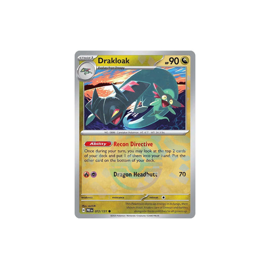 Pokémon Drakloak Masterball #072 (PRE) - NM/M