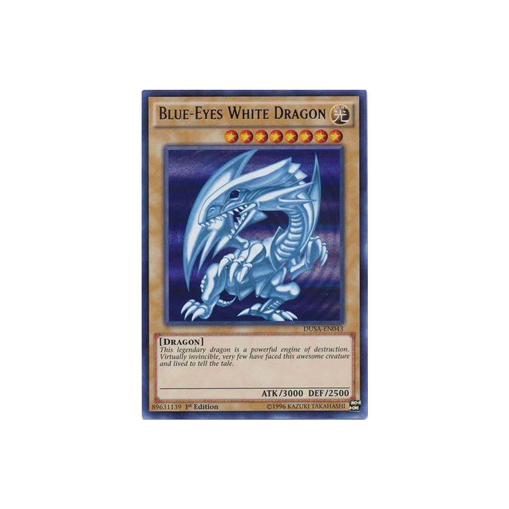 Yu-Gi-Oh! Blue-Eyes White Dragon (DUSA-EN043) 1st Edition - NM
