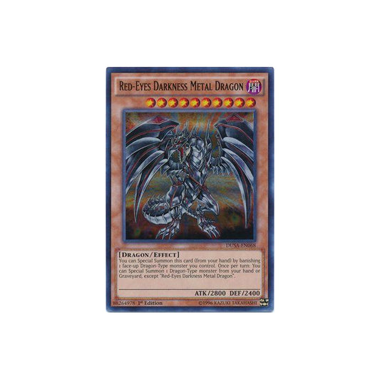 Yu-Gi-Oh! Red-Eyes Darkness Metal Dragon (DUSA-EN068) - GOOD