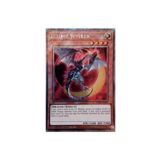 Yu-Gi-Oh! Eclipse Wyvern (RA04-EN177) Platinum Secret Rare - NM/M