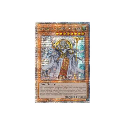 Yu-Gi-Oh! Ehther The Heavenly Monarch (RA04-EN018) Platinum Secret Rare - NM/M