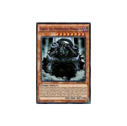 Yu-Gi-Oh! Erebus the Underworld Monarch (RA04-EN019) Ultra Rare - NM/M
