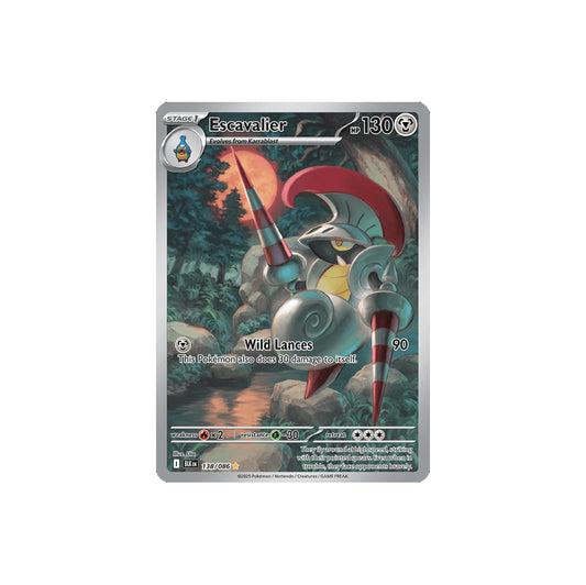 Pokémon Escavalier #138 (BLK) - NM/M