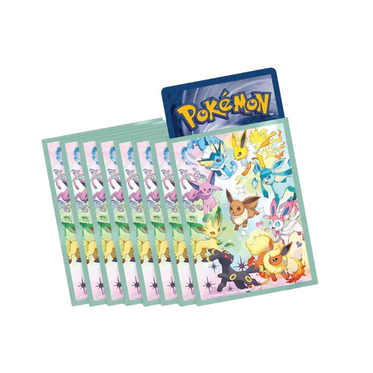 Pokémon Prismatic Evolutions Super Premium Sleeves (65 sleeves)