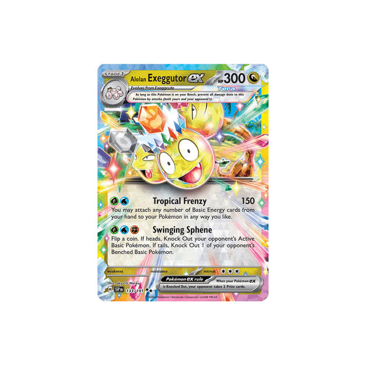 Pokémon Alolan Exeggutor Ex #133 (SSP) - NM/M