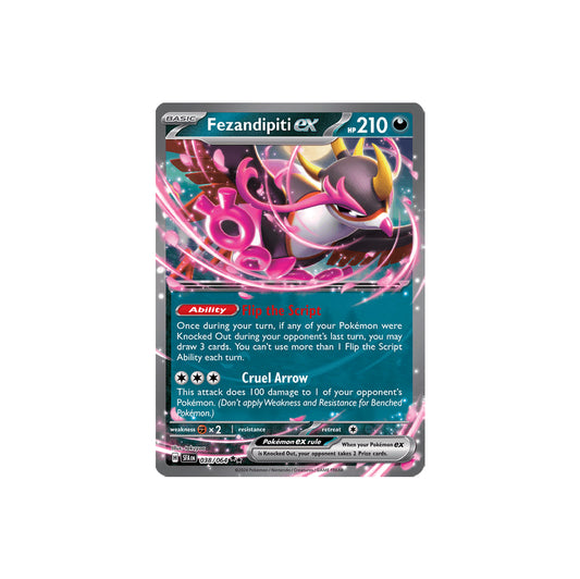 Pokémon Fezandipiti Ex #038 (SFA) - NM/M