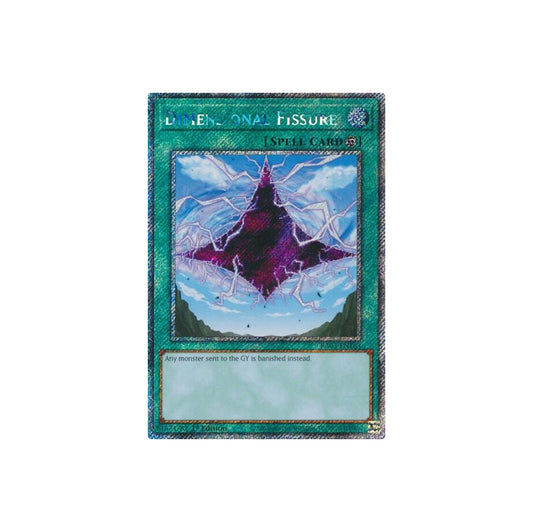 Yu-Gi-Oh! Dimensional Fissure (RA03-EN163) Platinum Secret Rare - NM/M