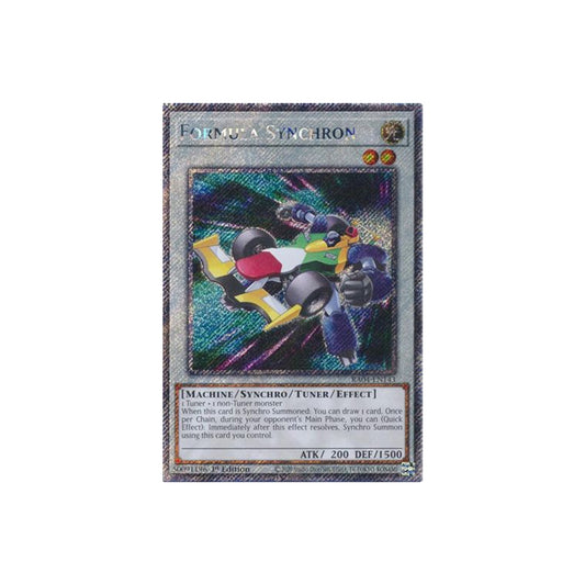 Yu-Gi-Oh! Formula Synchron (RA04-EN143) Platinum Secret Rare - NM/M