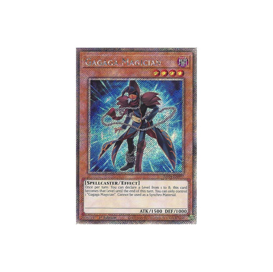 Yu-Gi-Oh! Gagaga Magician (RA04-EN007) Platinum Secret Rare - NM/M