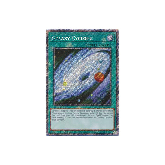 Yu-Gi-Oh! Galaxy Cyclone (RA04-EN250) Platinum Secret Rare - NM/M