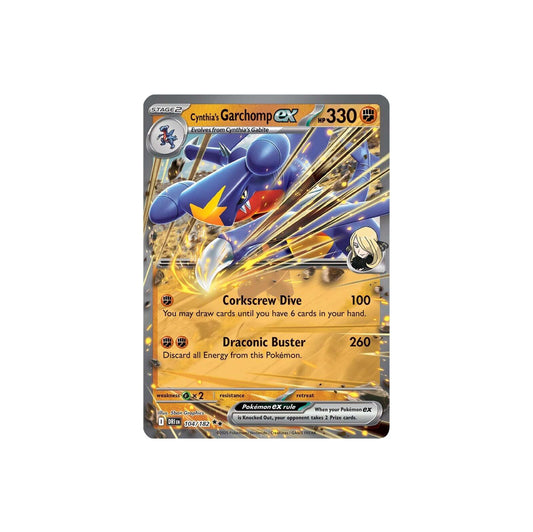 Pokémon Cynthia's Garchomp Ex #104 (DRI) - NM/M